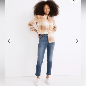 Madewell Stovepipe jeans in Dearham Wash size 27